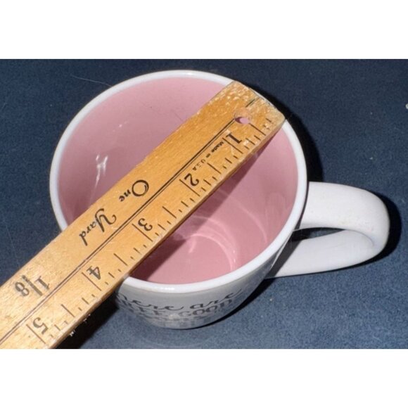 Teacher-Themed Pink & White Coffee Mug With Fun Quote By Home Essentials 12 Oz C - Picture 5 of 5
